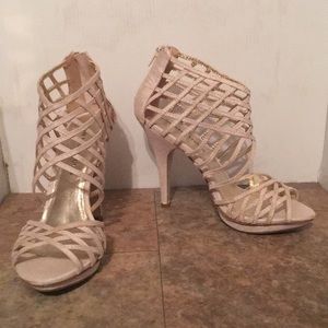 Nine West Studio gladiator style heels sz 7.